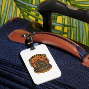 Forget Candy Just Give Me Alpaca Halloween Ghost W Luggage Tag