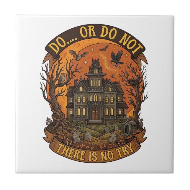 Forget Candy Just Give Me Alpaca Halloween Ghost W Tile (Front)