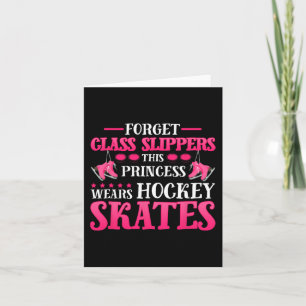 Forget Glass Slippers This-Princess Wears Hockey S Card