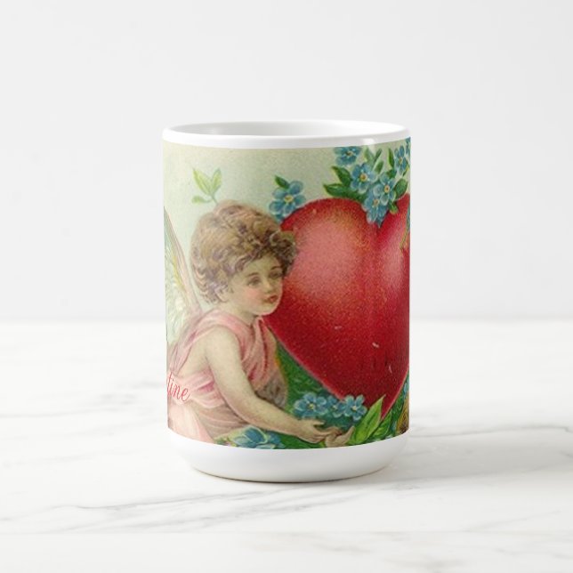 Forget me knot Valentine Coffee Mug (Center)