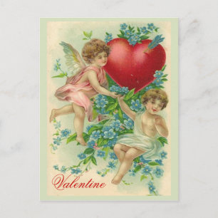 Forget me knot Valentine Holiday Postcard