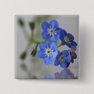 Forget Me Not 15 Cm Square Badge