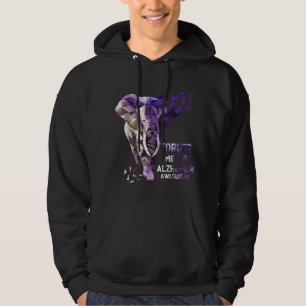 Forget Me Not Alzheimer Awareness Hoodie