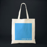 Forget-me-not blue color name tote bag<br><div class="desc">Forget-me-not blue color name</div>