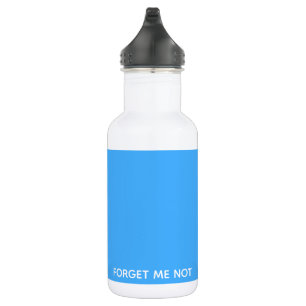 Forget-me-not blue colour name 532 ml water bottle