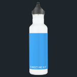 Forget-me-not blue colour name 710 ml water bottle<br><div class="desc">Forget-me-not blue colour name</div>