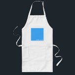 Forget-me-not blue colour name long apron<br><div class="desc">Forget-me-not blue colour name</div>