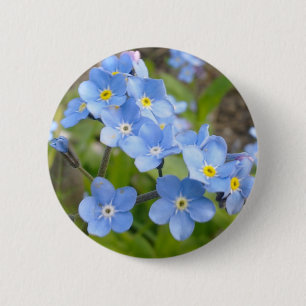 Forget Me Not Button