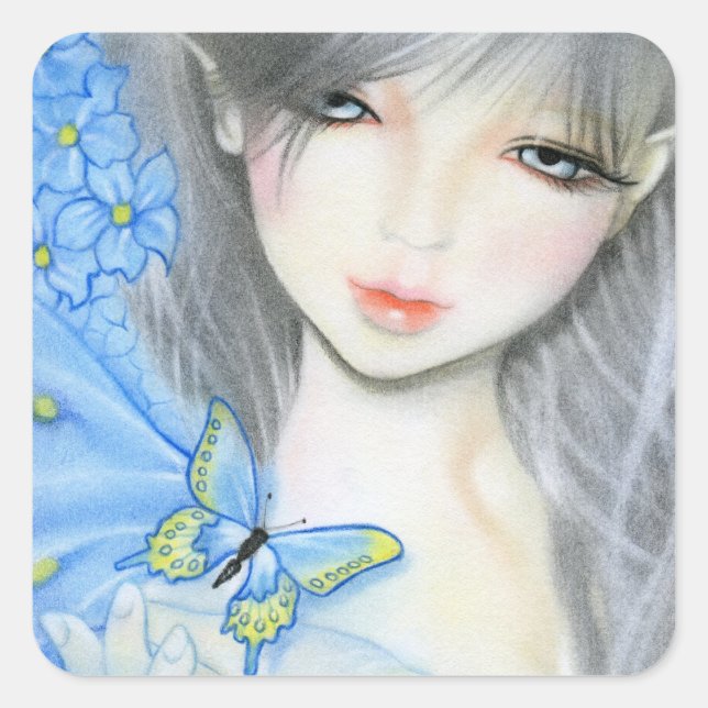 Forget me not Fairy sticker (Front)