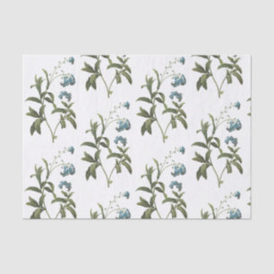 Forget-me-not Flower Pattern Tissue Paper