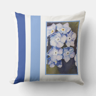 Forget-me-not Flowers Cushion