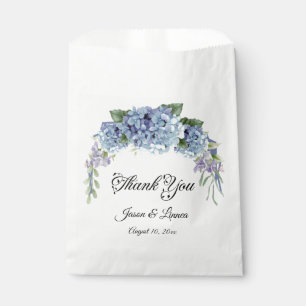 Forget-Me-Not Flowers Watercolor Elegant Favour Bags