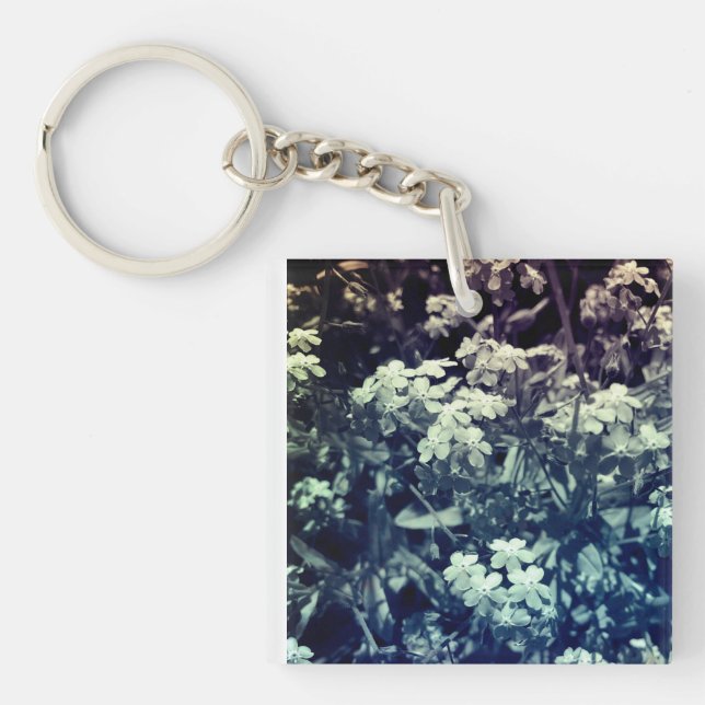 forget me not key ring (Front)