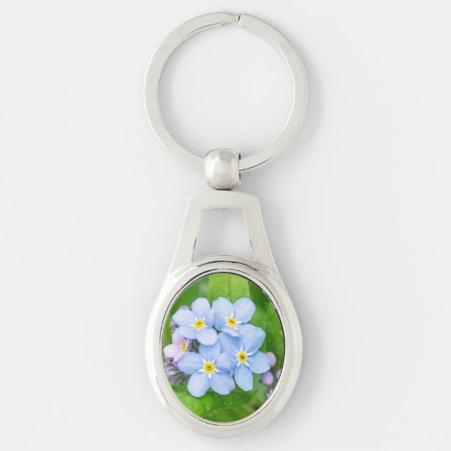 Forget-me-not Key Ring (Front)
