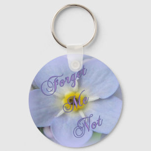 Forget Me Not Key Ring