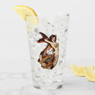 Forget Me Not - Mermaid - Pint Glass