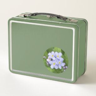 Forget-me-not, Metal Lunchbox