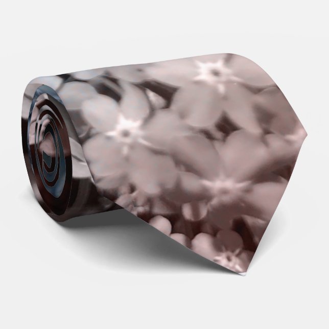 forget me not  neck tie (Rolled)