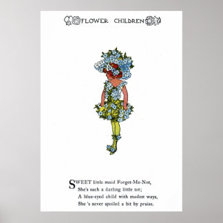 Forget-Me-Not Poster