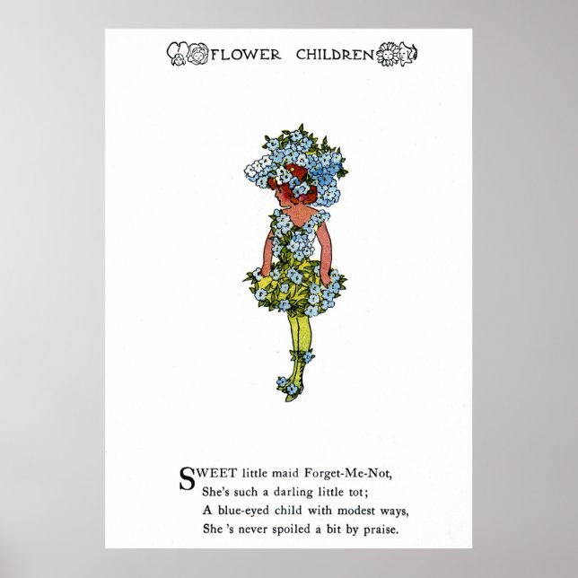 Forget-Me-Not Poster (Front)