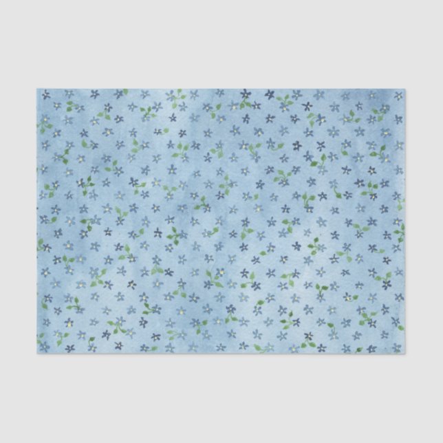 Forget-Me-Not Tissue Paper (Front)