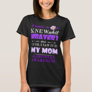 Forget Me Not Until I Saw It In My Mum Alzheimer A T-Shirt