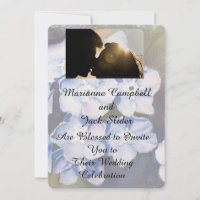 FORGET ME NOTS CUSTOMIZABLE WEDDING INVITATION