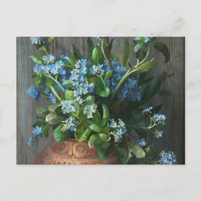 Forget-Me-Nots - 	Marie Nyl-Frosch Postcard (Front)