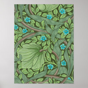 Forget-Me-Nots, Wallpaper by William Morris Poster