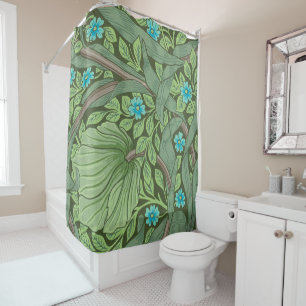 Forget-Me-Nots, Wallpaper by William Morris Shower Curtain
