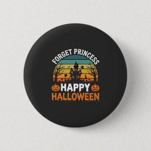 Forget Princess Happy Halloween Haunted House Desi 6 Cm Round Badge