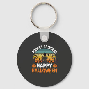 Forget Princess Happy Halloween Haunted House Desi Key Ring