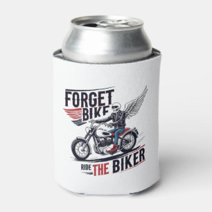 FORGET THE BIKE RIDE THE BIKER CAN COOLER