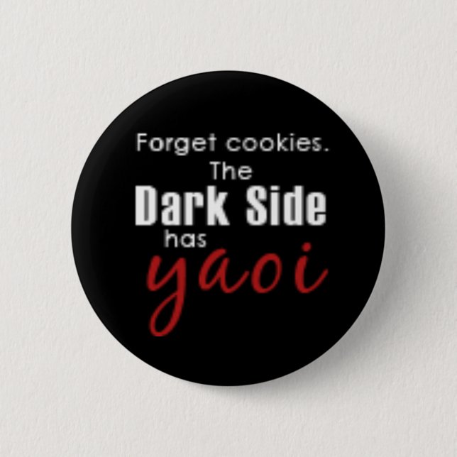 forget the cookies 6 cm round badge (Front)