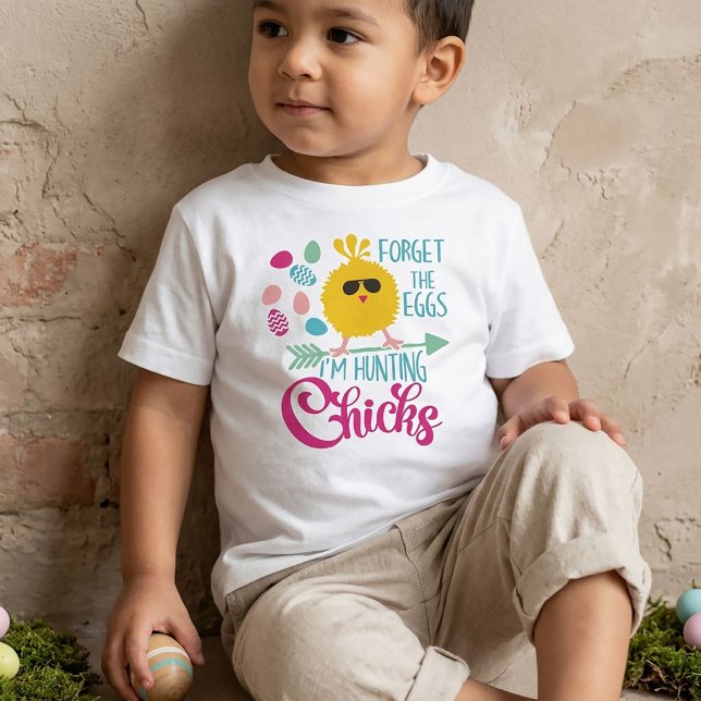 Forget The Eggs Easter T-Shirt for Kids (Creator Uploaded)