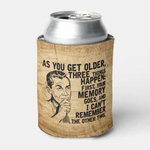 Forgetful Dad Humour Father's Day Can Cooler