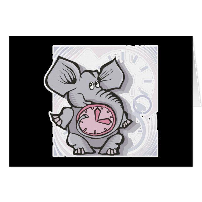 forgetful elephant (Front Horizontal)