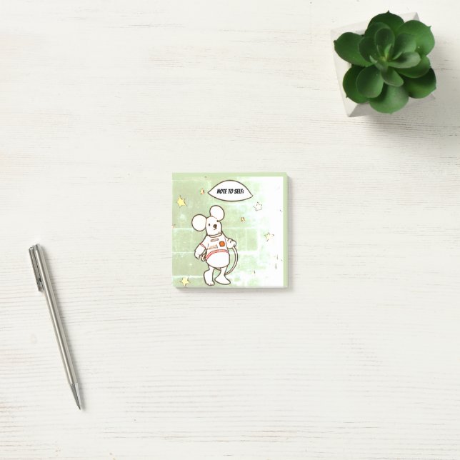 forgetful mouse post-it notes (Office)