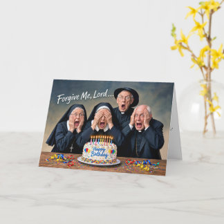 Forgive Me, Lord Birthday Card