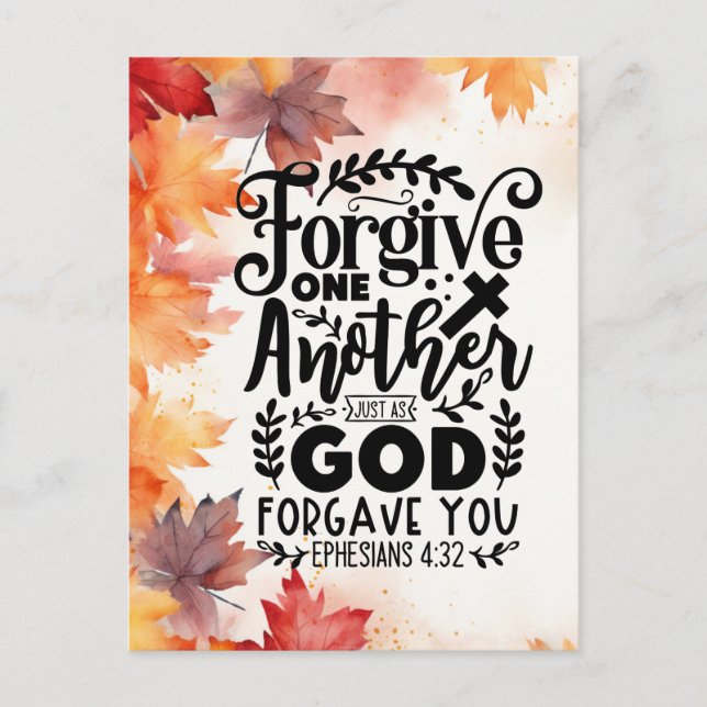 Forgive Postcard (Front)