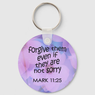 Forgive Them Key Ring