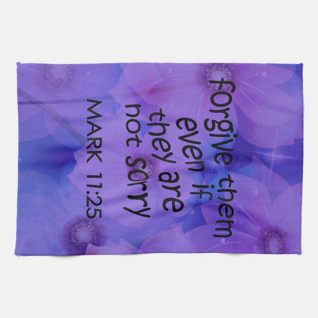 Forgive Them Tea Towel (Horizontal)