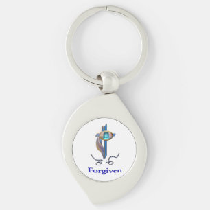 Forgiven christian key ring