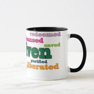 Forgiven Christian mug