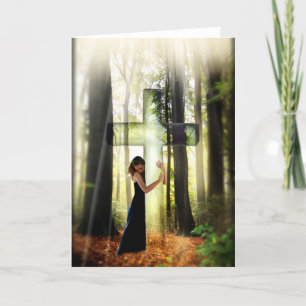 Forgiven (Contemporary Christian Art Card) Card