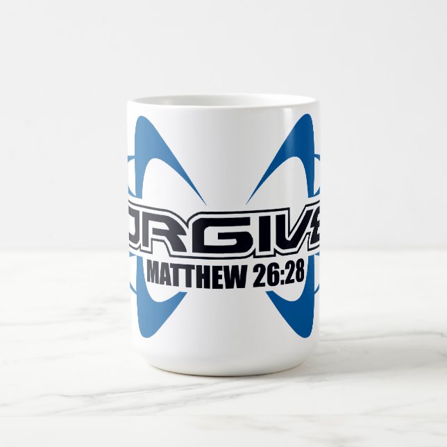 Forgiven Matthew 26:28 Coffee Mug (Center)