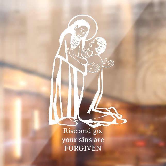 Forgiven Prodigal Son image Window Cling (Sheet 2)