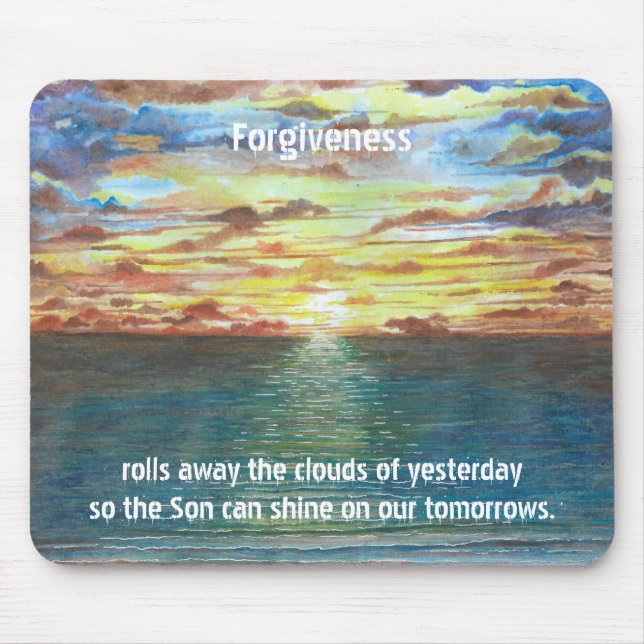 Forgiveness Mouse Pad (Front)