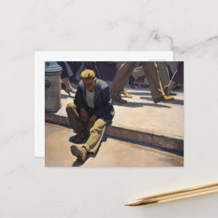 Forgotten Man by Maynard Dixon Holiday Postcard