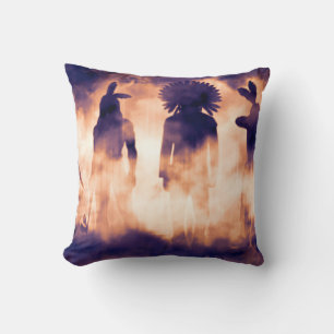 Forgotten Native American Warriors Emerging from t Cushion